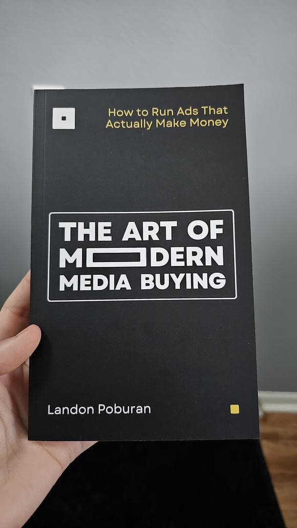 McKenna with the book